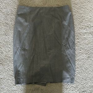 Grey pencil skirt from loft